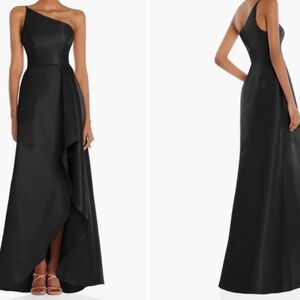 Alfred Sung Woman One Shoulder Gown Size: 14R